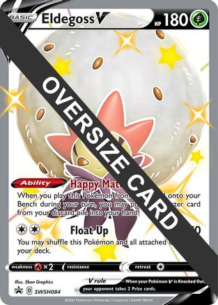 Eldegoss V SWSH084 Jumbo Cards