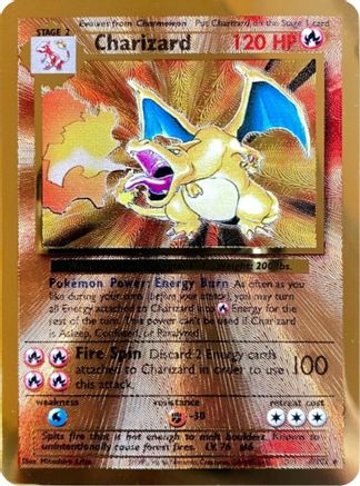 Charizard (Celebrations Metal Card) 004/102 - Holofoil Miscellaneous Cards & Products