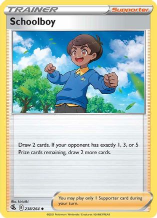 Schoolboy 238/264 - Reverse Holofoil Fusion Strike