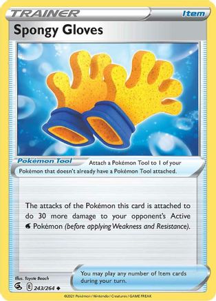 Spongy Gloves 243/264 Fusion Strike