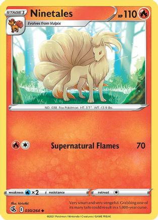 Ninetales (30) (30) 030/264 Fusion Strike