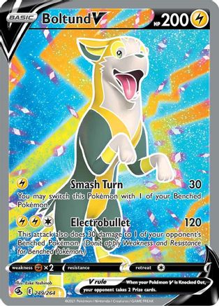 Boltund V (Full Art) 249/264 - Holofoil Fusion Strike