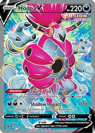 Hoopa V (Full Art) 253/264 - Holofoil Fusion Strike