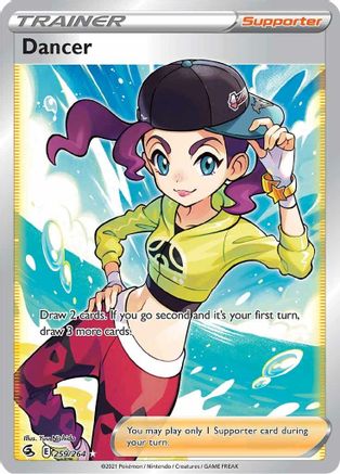 Dancer (Full Art) 259/264 - Holofoil Fusion Strike