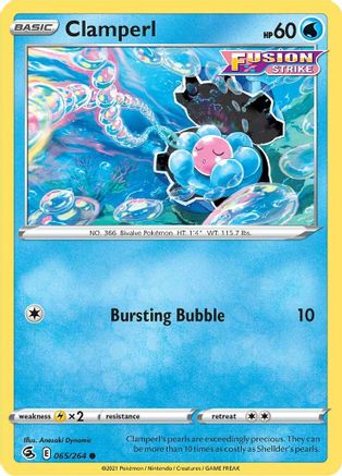 Clamperl 065/264 Fusion Strike