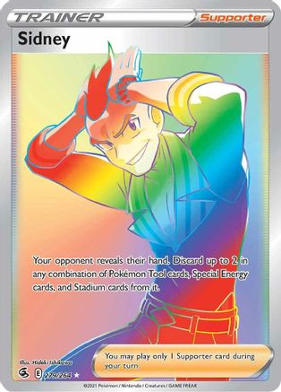 Sidney (Secret) 279/264 - Holofoil Fusion Strike