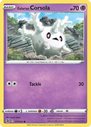 Galarian Corsola 117/264 Fusion Strike