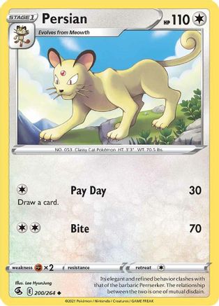 Persian 200/264 Fusion Strike