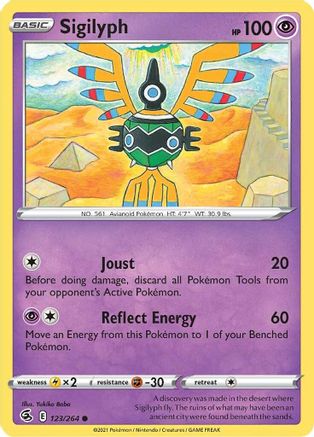 Sigilyph 123/264 Fusion Strike