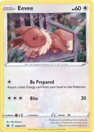 Eevee SWSH175 - Holofoil SWSH Sword & Shield Promo Cards