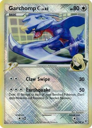 Garchomp C (League Promo) 060/147 - Reverse Holofoil League & Championship Cards