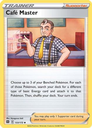 Cafe Master 133/172 - Reverse Holofoil Brilliant Stars