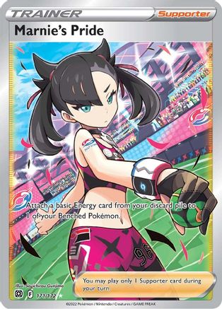 Marnie's Pride (Full Art) 171/172 - Holofoil Brilliant Stars