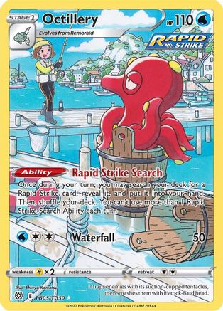 Octillery TG03/TG30 - Holofoil Brilliant Stars