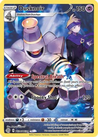 Dusknoir TG06/TG30 - Holofoil Brilliant Stars