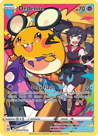 Dedenne TG07/TG30 - Holofoil Brilliant Stars