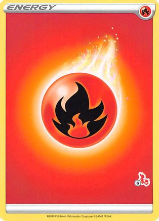 Fire Energy (#6 Cinderace Stamped) Battle Academy 2022