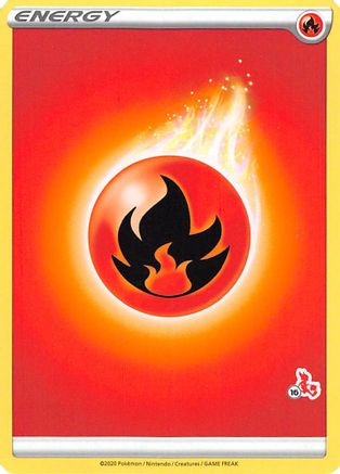Fire Energy (#16 Cinderace Stamped) (#16 Cinderace Stamped) Battle Academy 2022