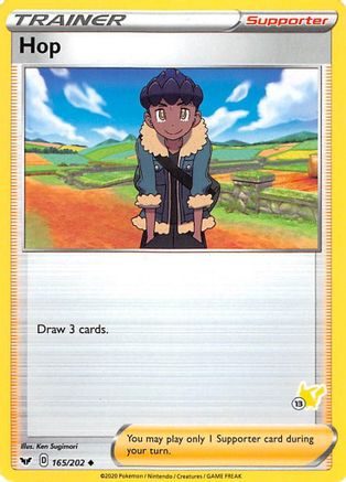 Hop (#13 Pikachu Stamped) 165/202 Battle Academy 2022