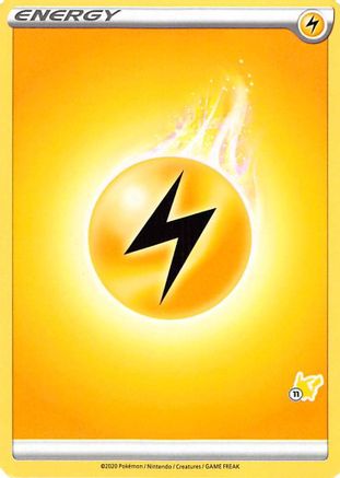 Lightning Energy (#11 Pikachu Stamped) Battle Academy 2022