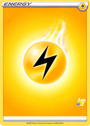 Lightning Energy (#22 Pikachu Stamped) (#22 Pikachu Stamped) Battle Academy 2022