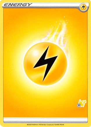 Lightning Energy (#31 Pikachu Stamped) Battle Academy 2022