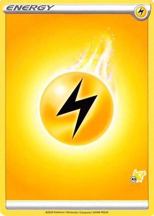 Lightning Energy (#43 Pikachu Stamped) Battle Academy 2022
