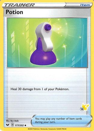 Potion (#18 Pikachu Stamped) 177/202 Battle Academy 2022