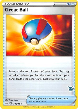 Great Ball (Eevee Stamped) 164/202 Battle Academy 2022