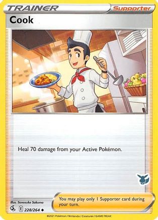 Cook (Eevee Stamped) 228/264 Battle Academy 2022