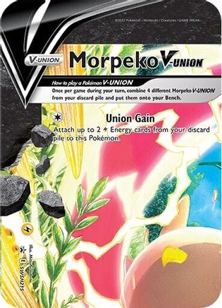 Morpeko V SWSH215 - Holofoil SWSH Sword & Shield Promo Cards