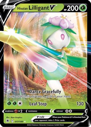 Hisuian Lilligant V 017/189 - Holofoil Astral Radiance