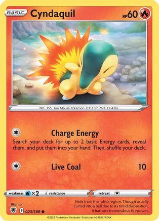 Cyndaquil 023/189 Astral Radiance