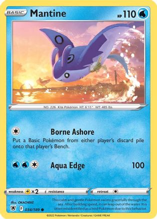 Mantine 034/189 - Reverse Holofoil Astral Radiance