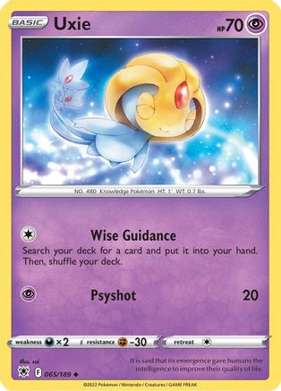 Uxie 065/189 Astral Radiance