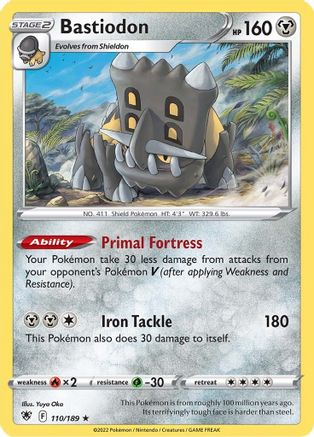Bastiodon 110/189 - Reverse Holofoil Astral Radiance