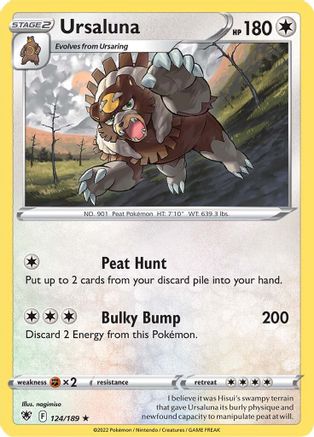 Ursaluna 124/189 - Reverse Holofoil Astral Radiance