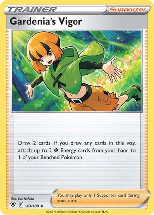 Gardenia's Vigor 143/189 - Reverse Holofoil Astral Radiance