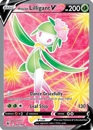 Hisuian Lilligant V (Full Art) 162/189 - Holofoil Astral Radiance