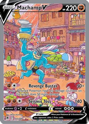 Machamp V (Alternate Full Art) 172/189 - Holofoil Astral Radiance