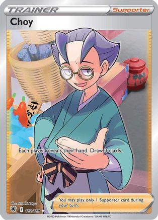 Choy (Full Art) 182/189 - Holofoil Astral Radiance