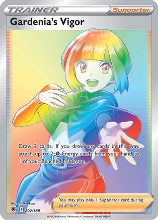 Gardenia's Vigor (Secret) 202/189 - Holofoil Astral Radiance