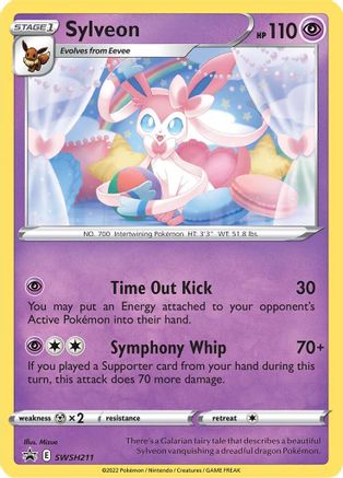 Sylveon SWSH211 - Holofoil SWSH Sword & Shield Promo Cards