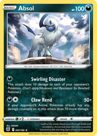 Absol 097/189 Deck Exclusives