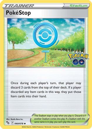 PokeStop 068/078 Pokemon GO