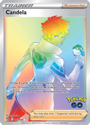 Candela (Secret) 083/078 - Holofoil Pokemon GO