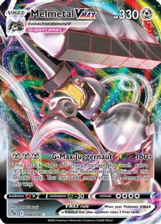 Melmetal VMAX 048/078 - Holofoil Pokemon GO