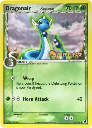 Dragonair (Delta Species) (Delta Species) - 28/101 028/101 Nintendo Promos