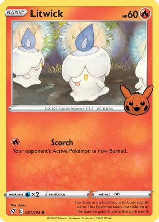 Litwick 031/192 Trick or Trade BOOster Bundle