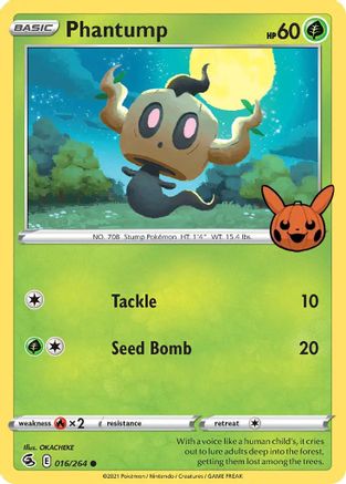 Phantump 016/264 Trick or Trade BOOster Bundle
